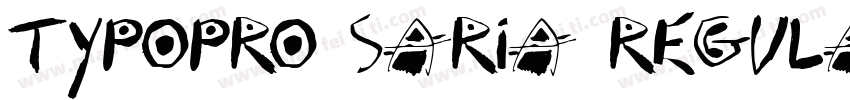 typopro saria regula字体转换